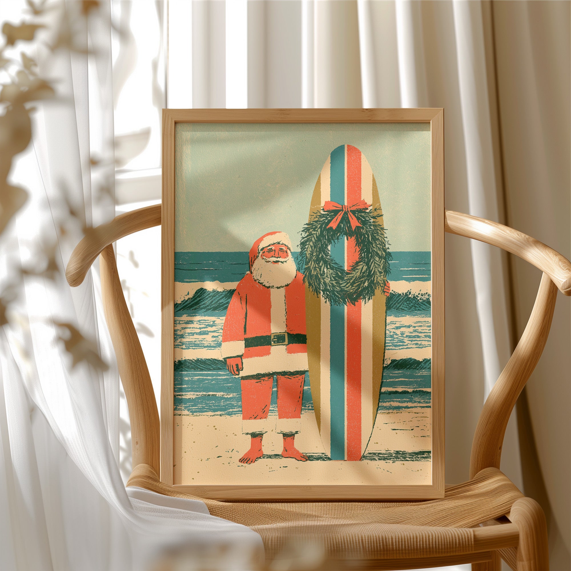 Retro Surf Shop Santa