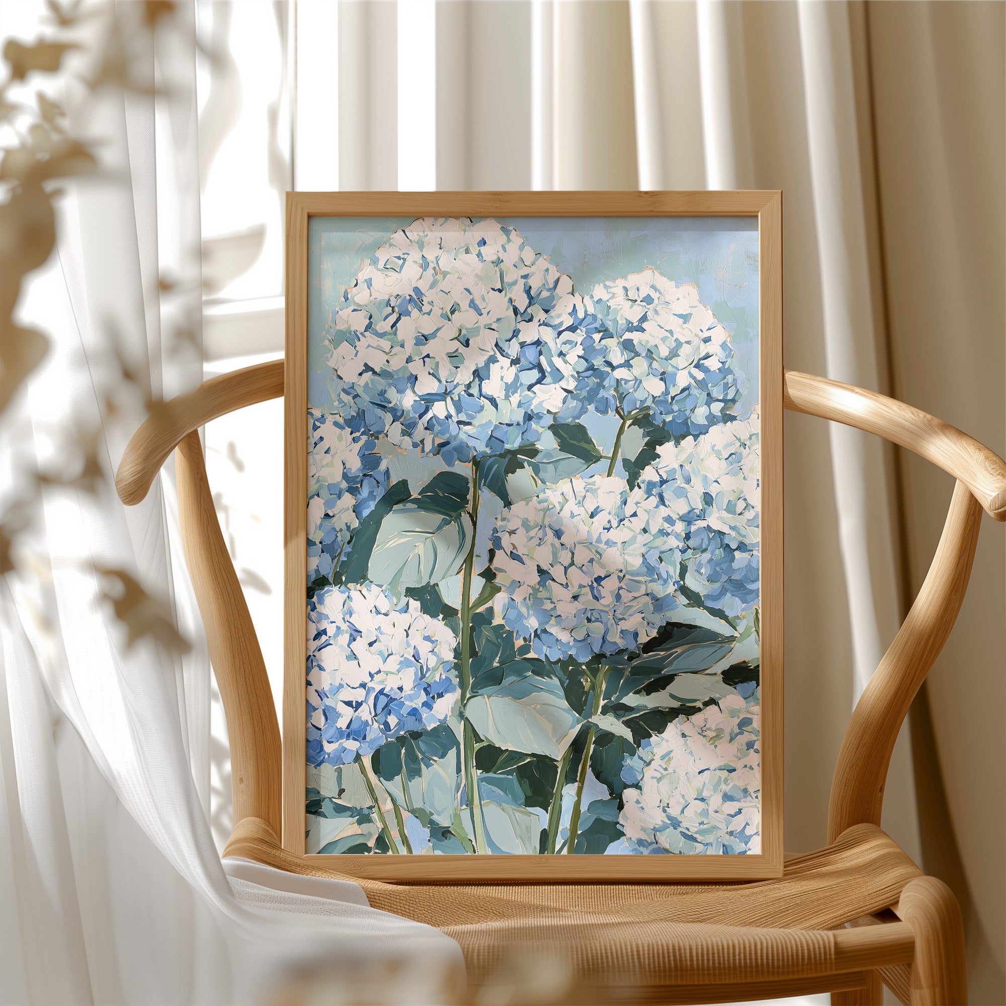 Blue Hydrangea Impression