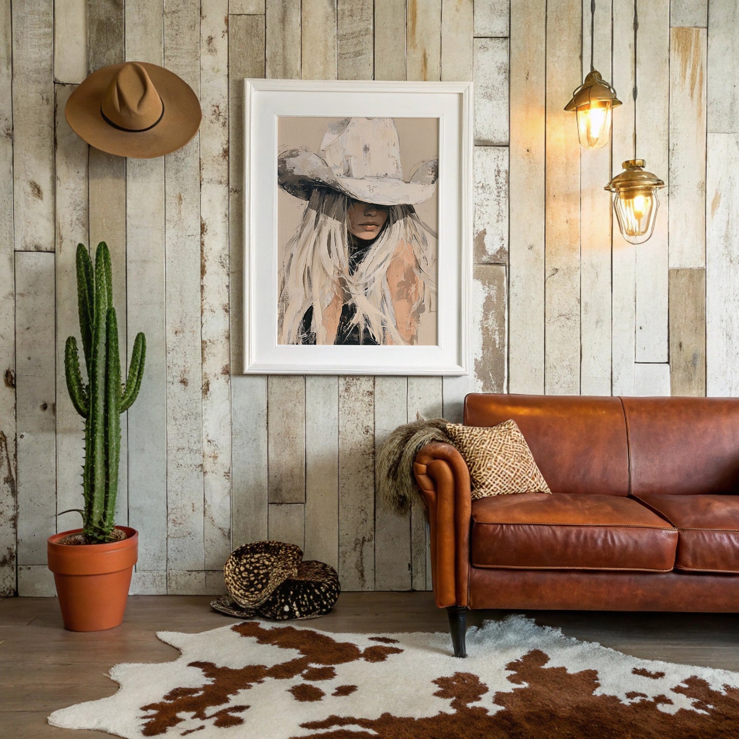 Fringe and Felt Cowgirl