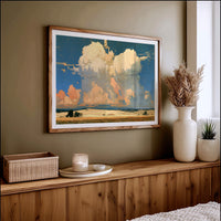 Big Weather, Small Farmhouse
