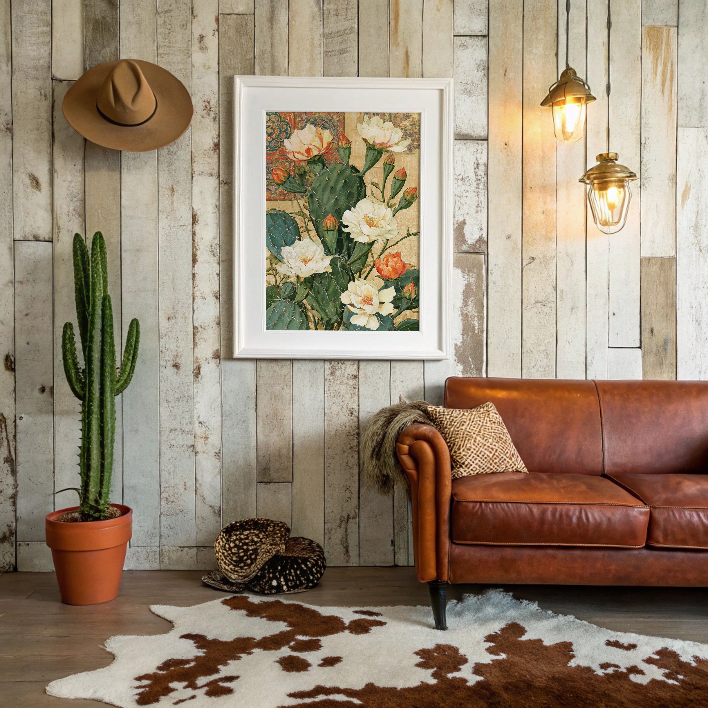 Prickly Pear in Gilded Bloom