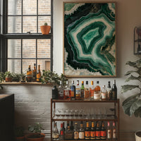 Emerald Geode Depths