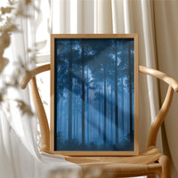 Moonrise Through the Pines