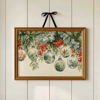 Herbarium In Glass Baubles