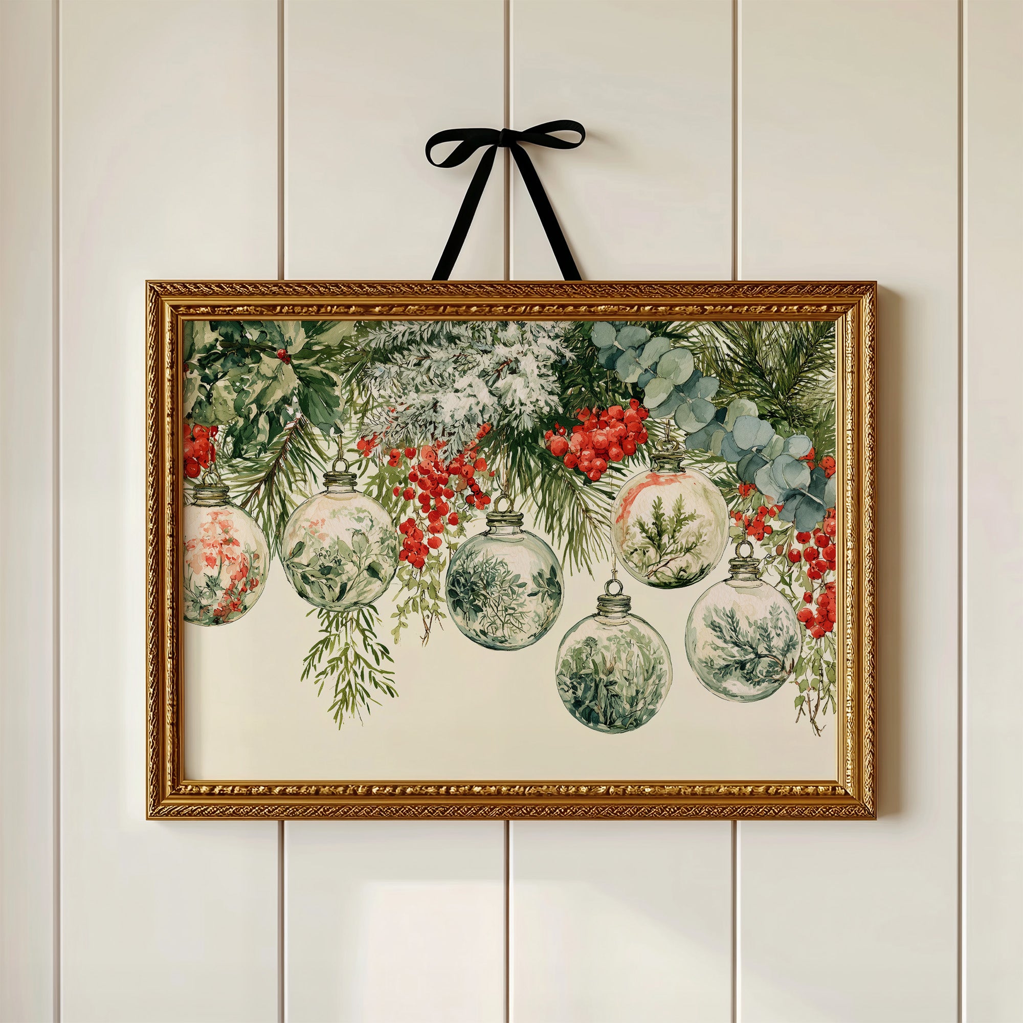 Herbarium In Glass Baubles