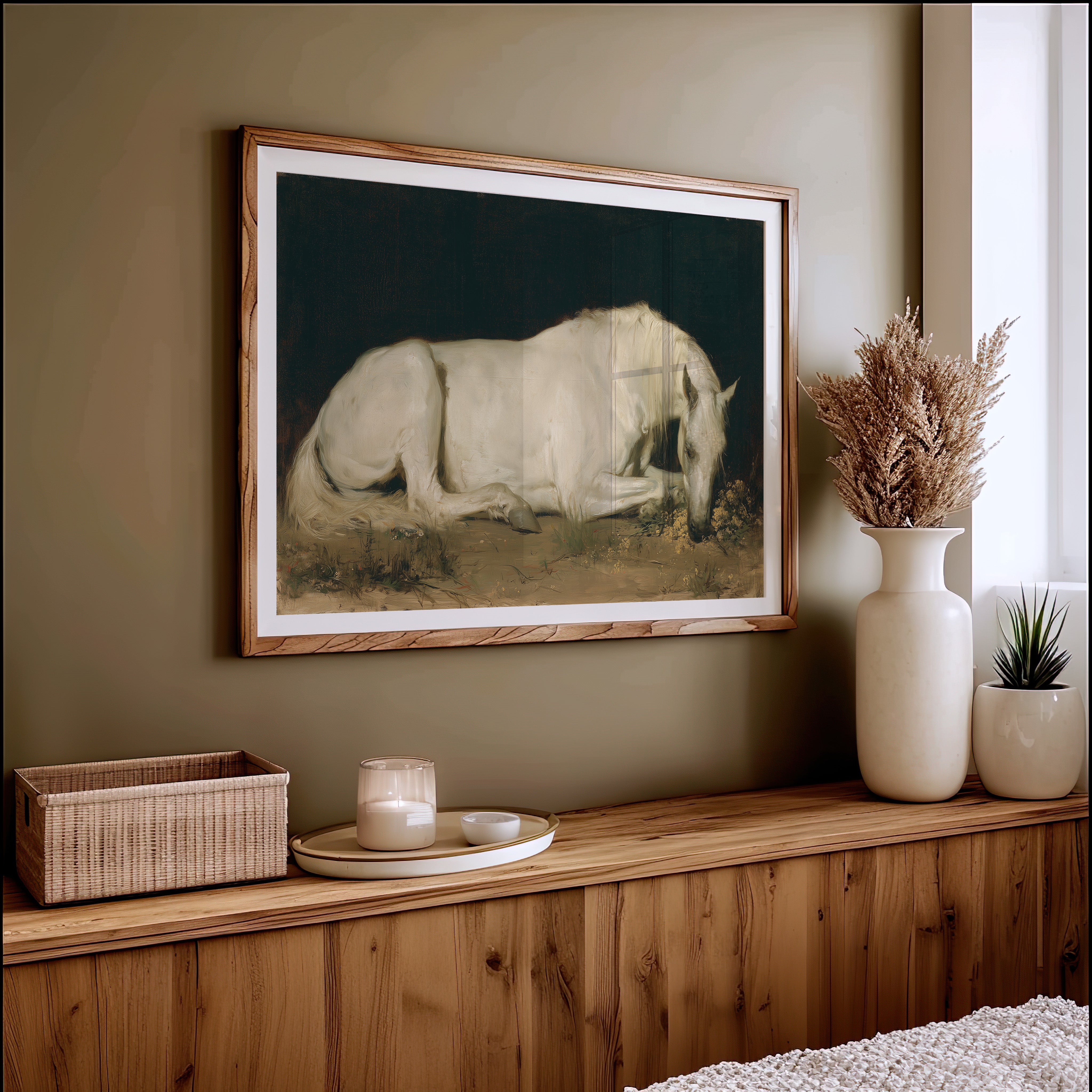 White Horse, Dark Ground