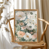 Anemones in Watercolor Bloom