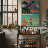 Tropical Shore, Board in Hand