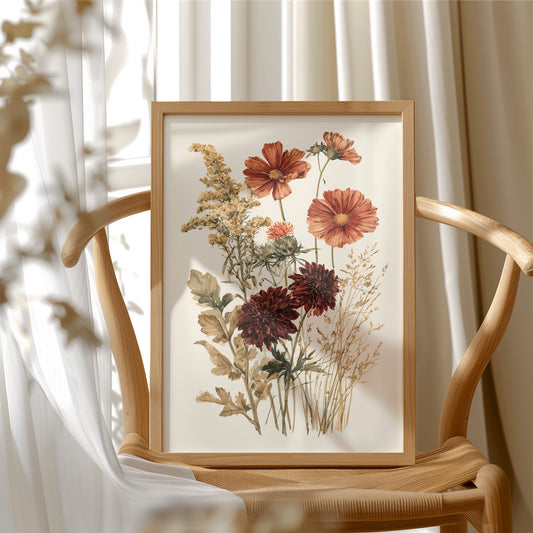 Autumn Flora: Terracotta & Wild Gold