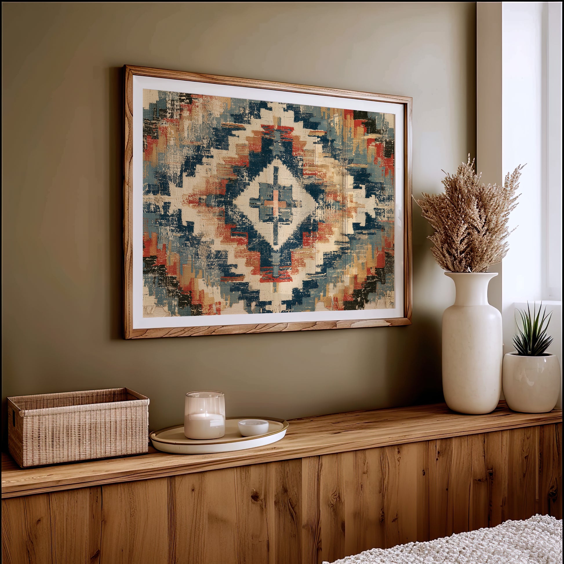Kilim Diamond, Indigo Nights