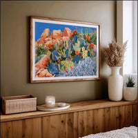Prickly Pear in Full Fire