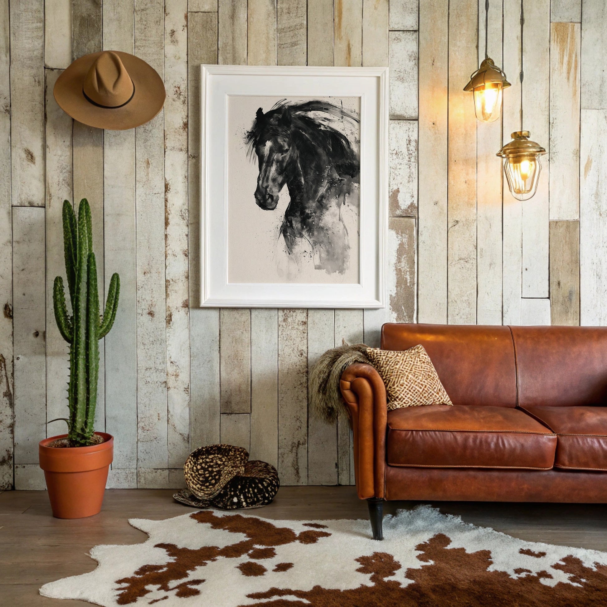 Unbridled Motion: Charcoal Stallion