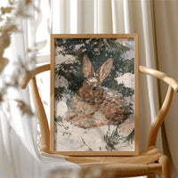 Winter Rabbit Hideaway