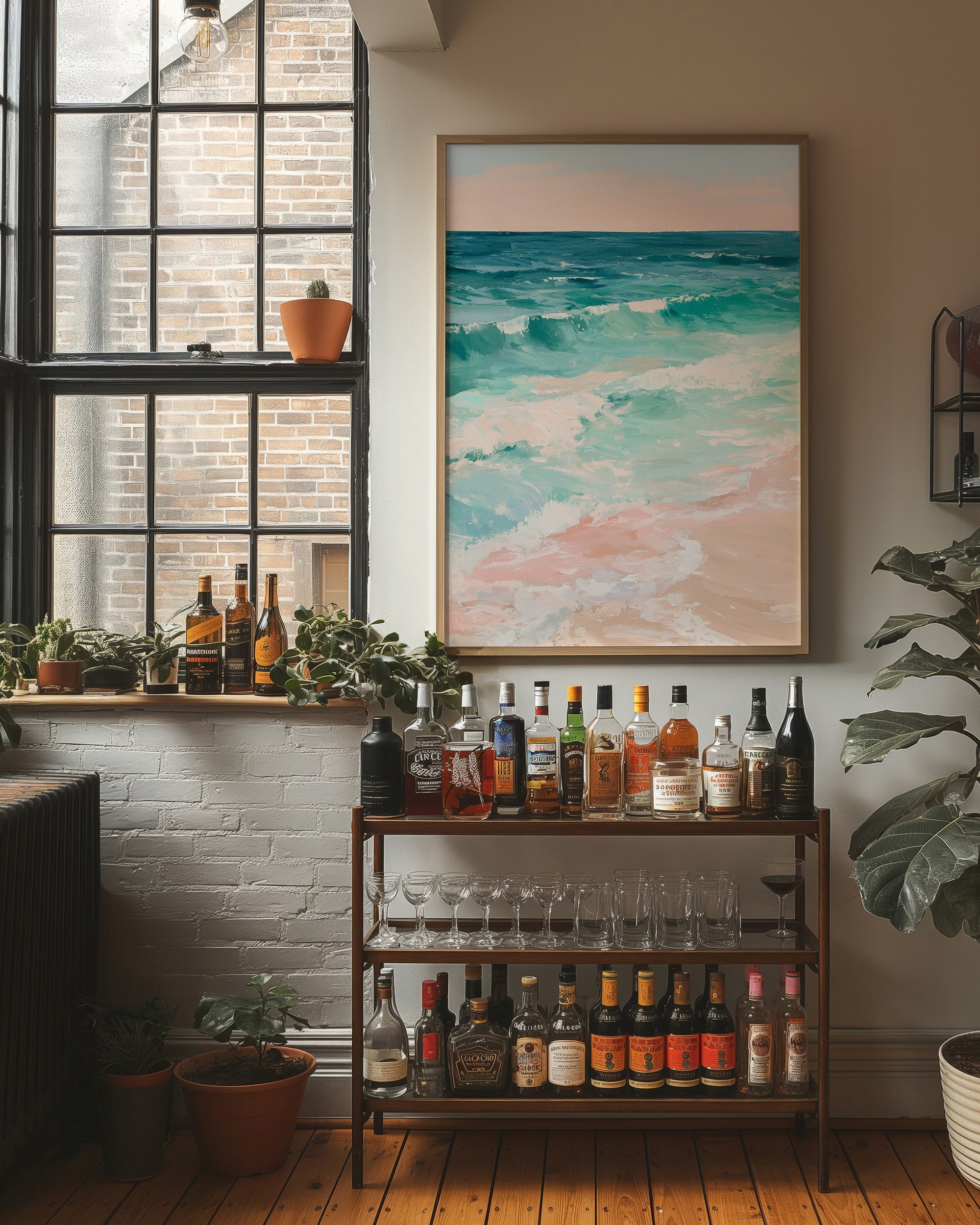 Blush Shoreline Break