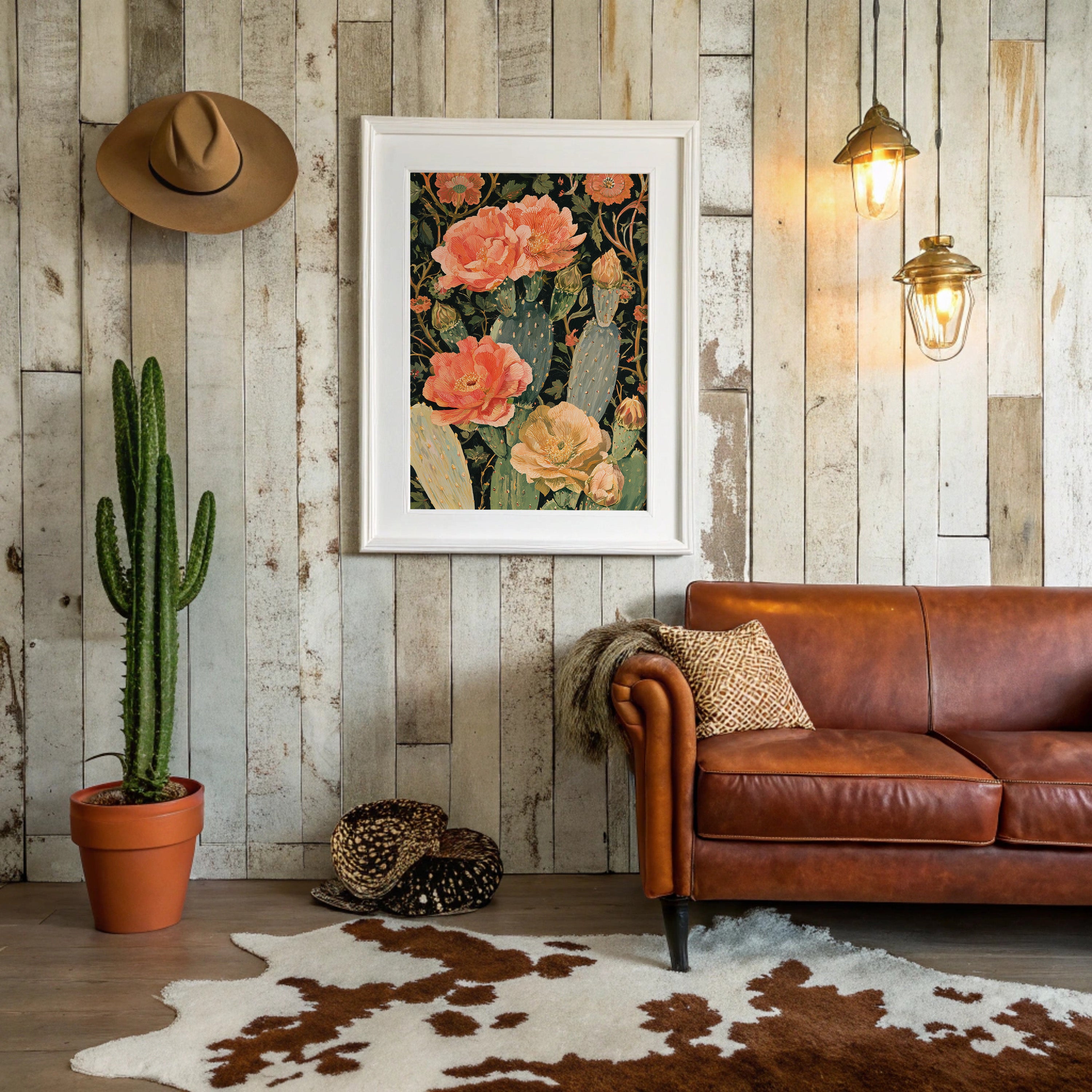 Desert Bloom Tapestry