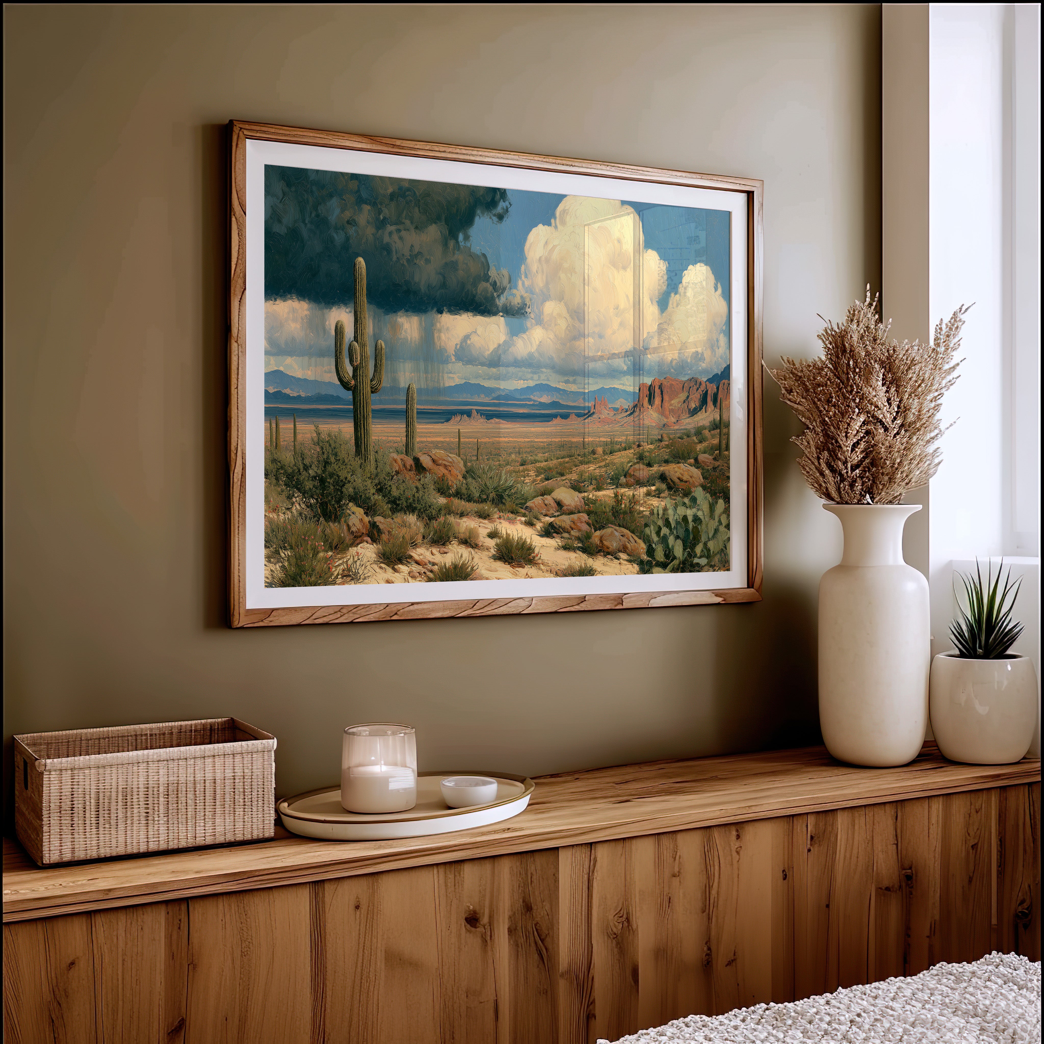 Saguaro, Storm Approaching