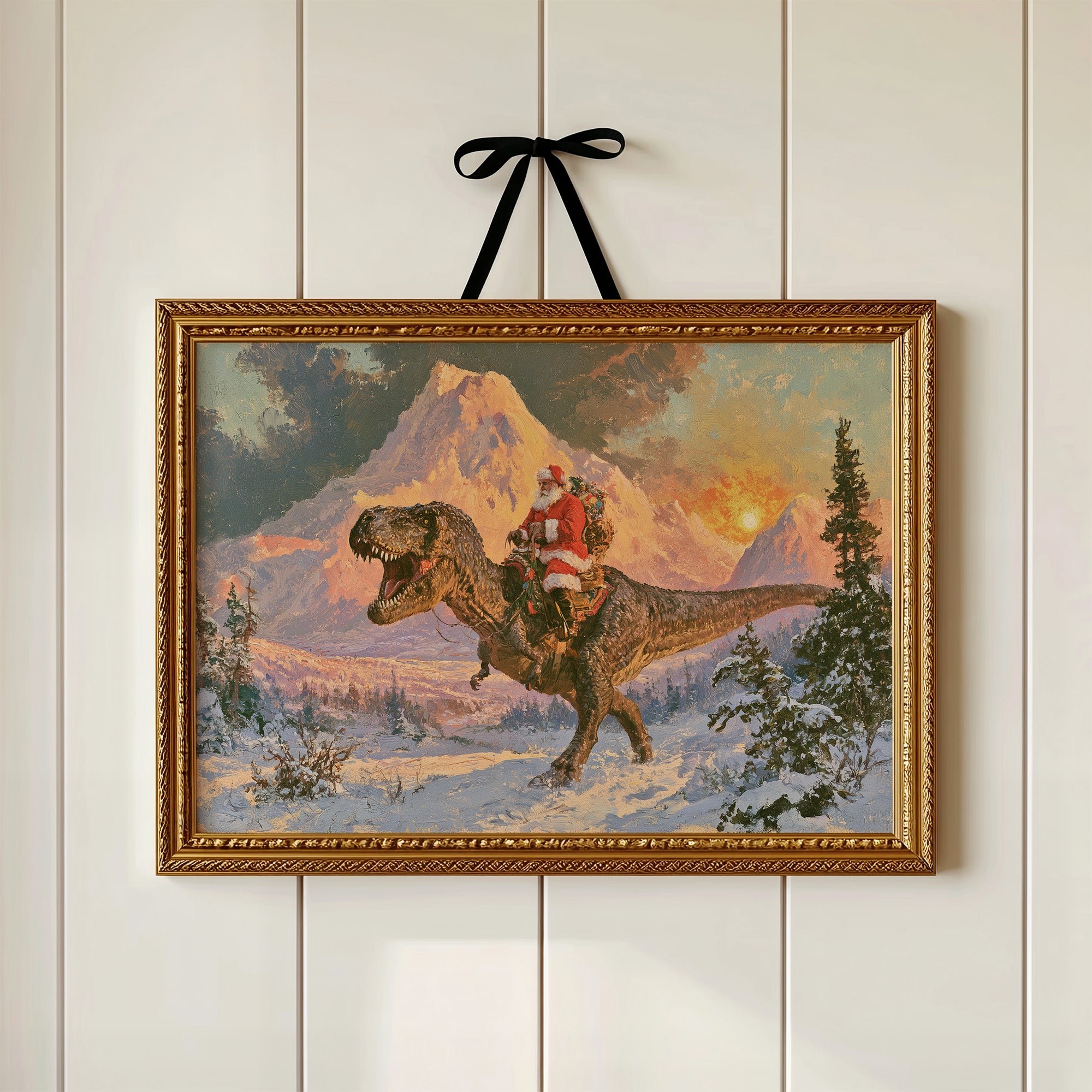 Santa's Prehistoric Delivery Run