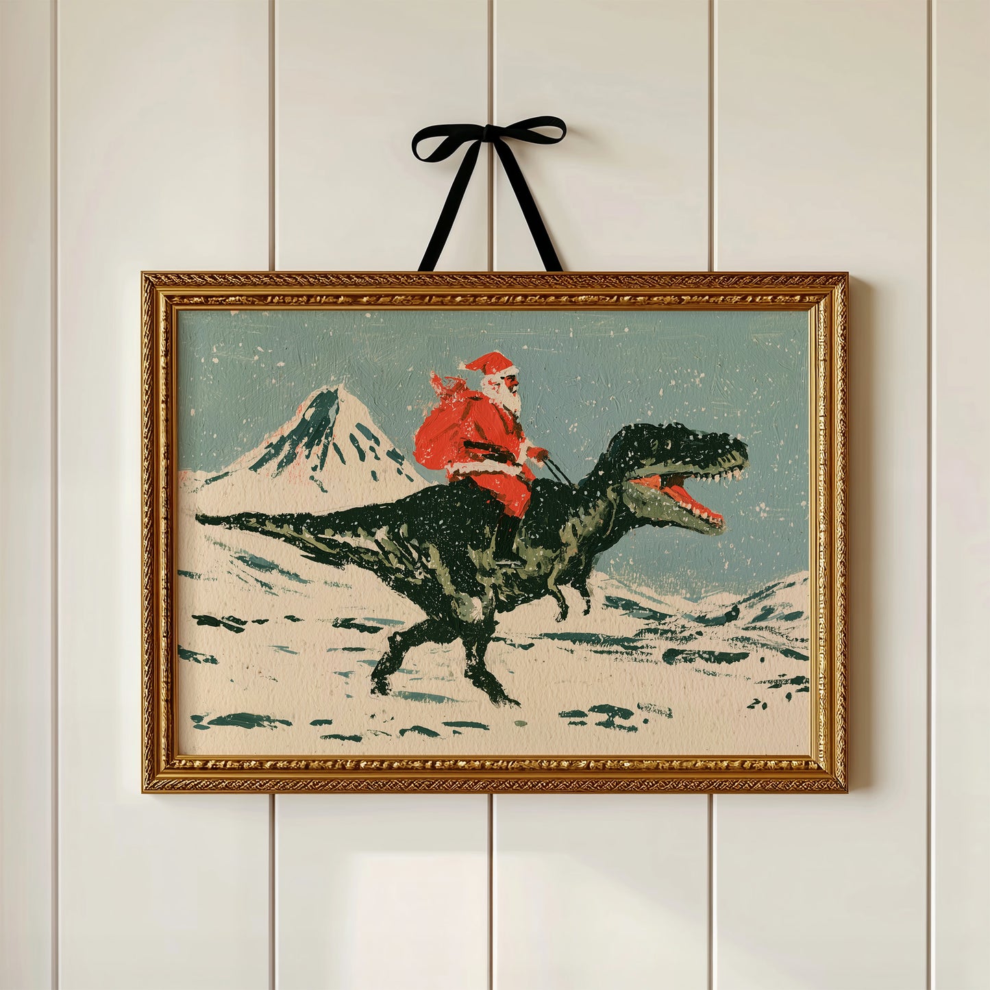 Santa's Dino Sleigh, Retro Edition