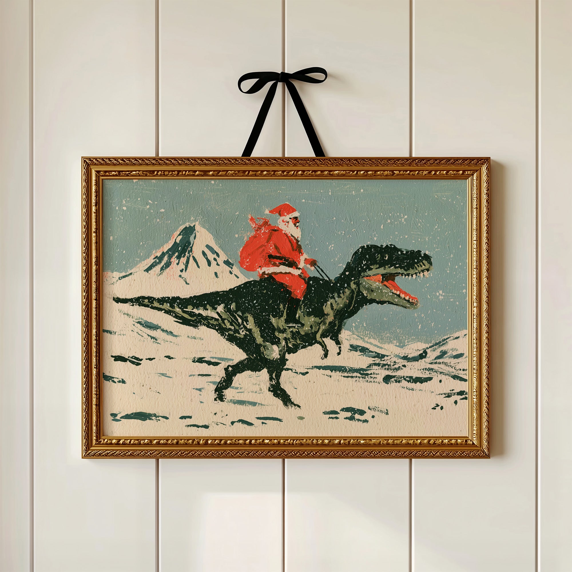Santa's Dino Sleigh, Retro Edition