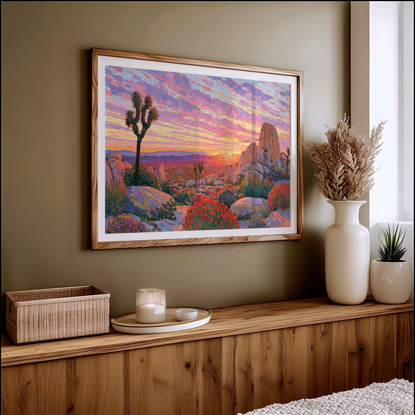 Joshua Tree Sunrise Bloom
