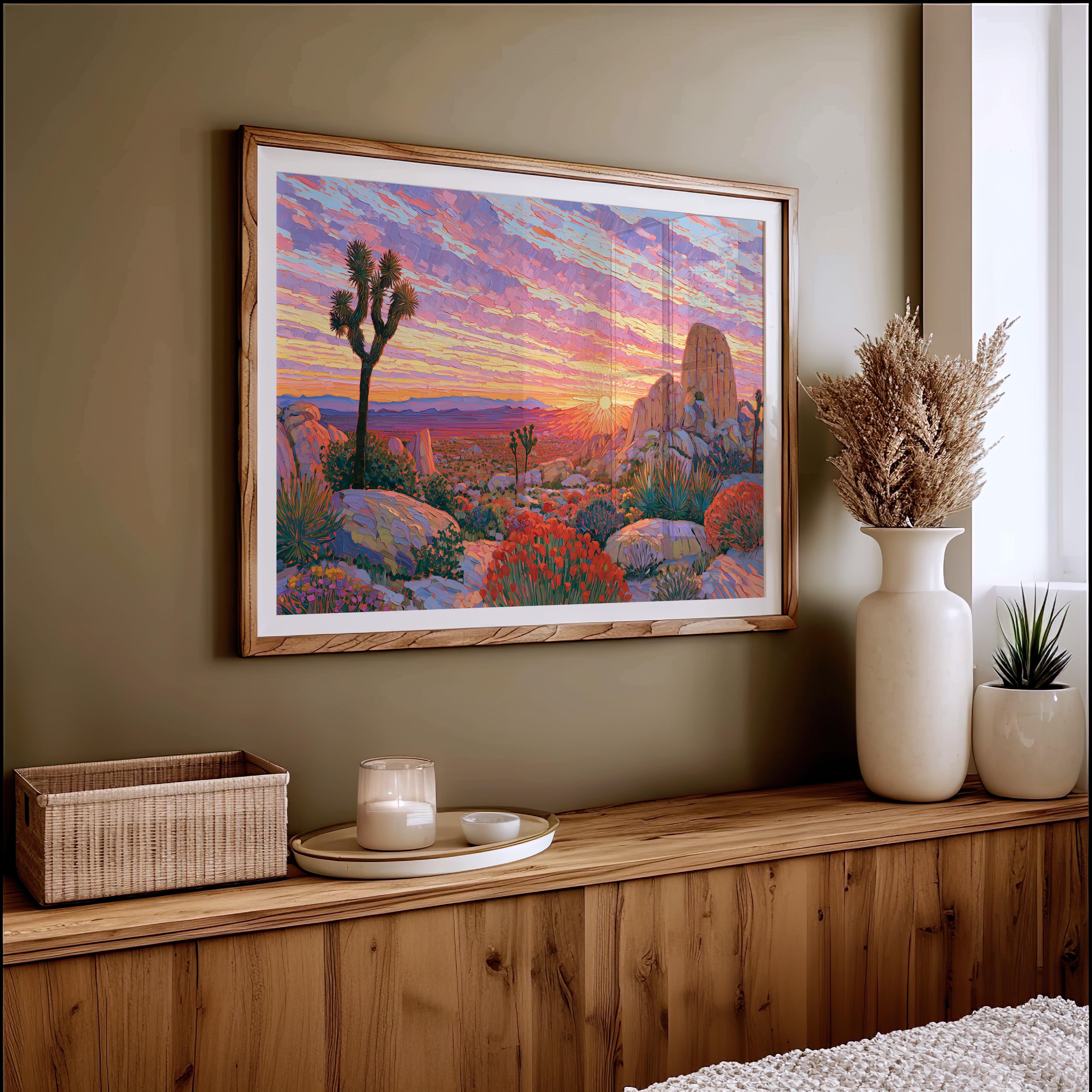 Joshua Tree Sunrise Bloom