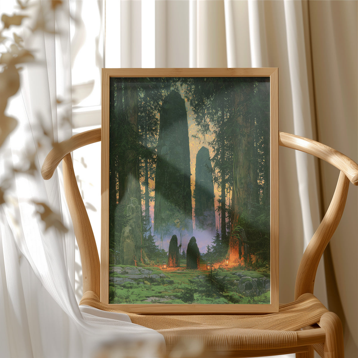 Cloaked Ones Among the Redwoods
