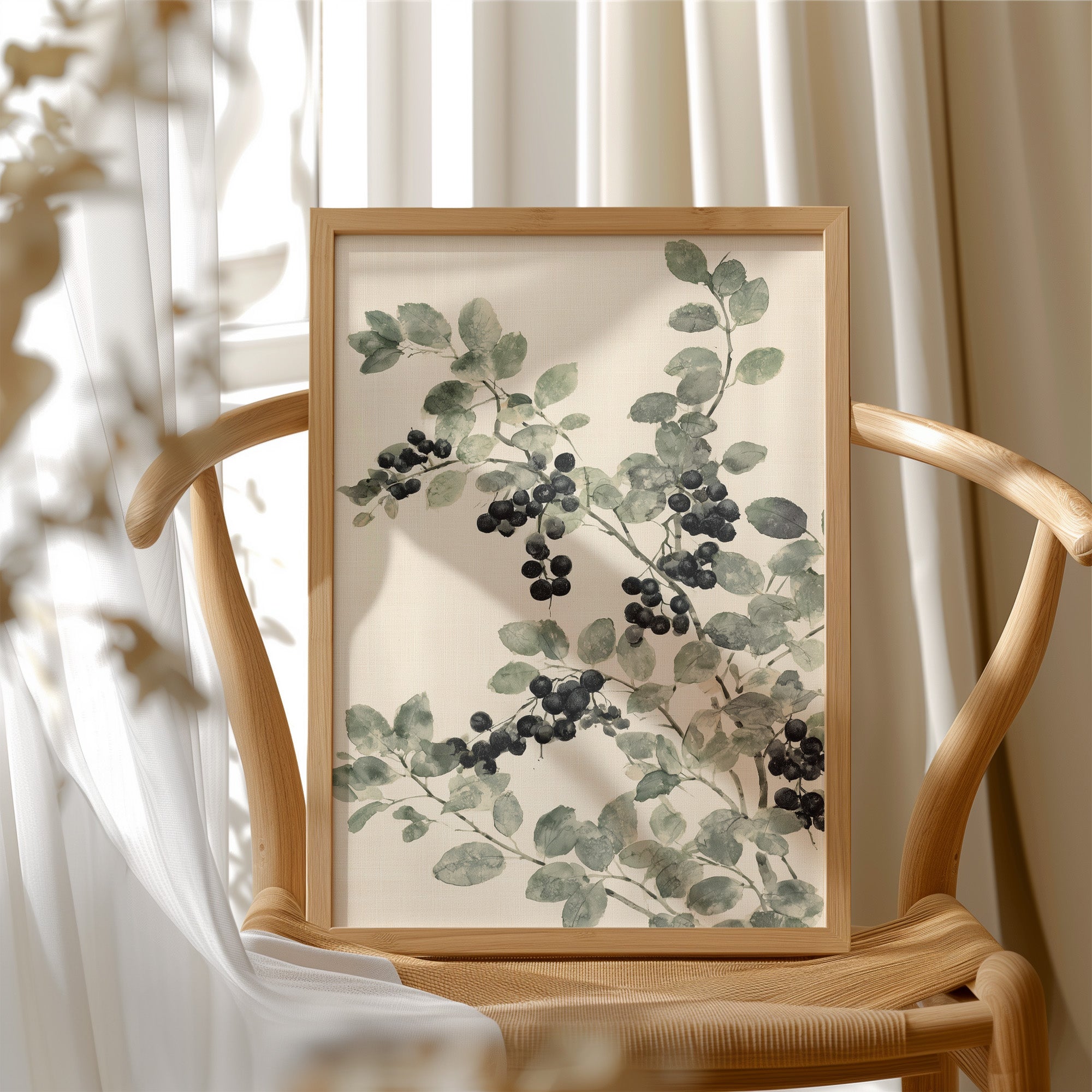 Wild Berry Vine Study