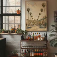 Los Angeles: Palm-Lined Retro Drive