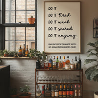 Do It Anyway: Handwritten Grit