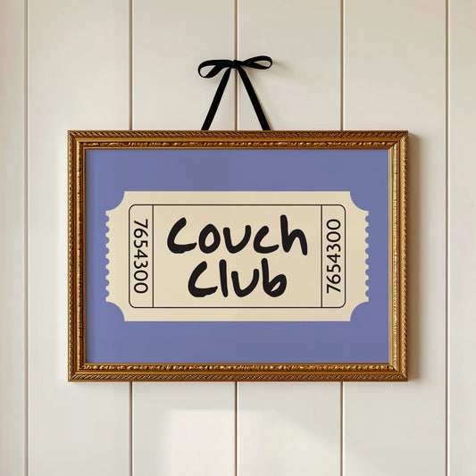Couch Club Admission Ticket