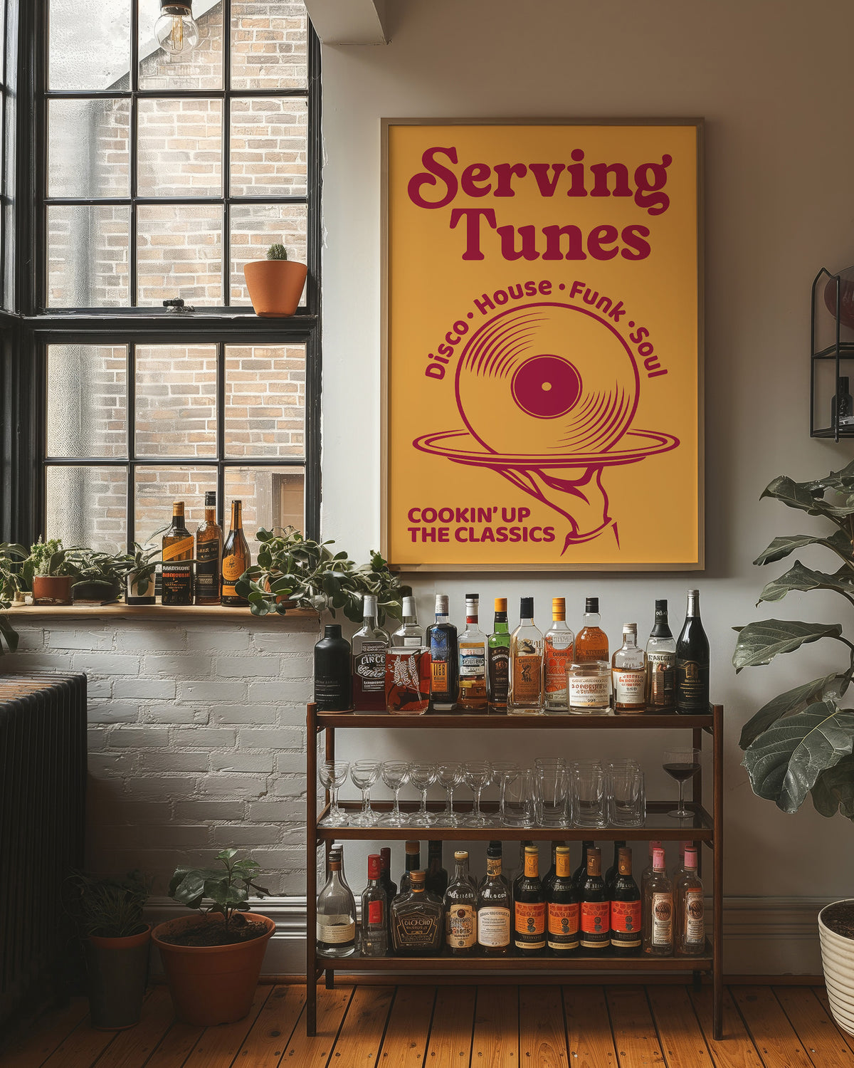 Serving Tunes: Mono Magenta