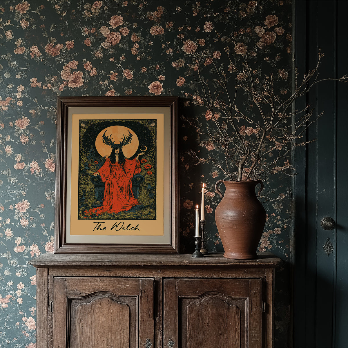 The Witch: Antlered and Enthroned