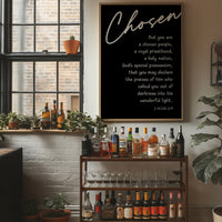 Chosen: 1 Peter 2:9 Scripture Art