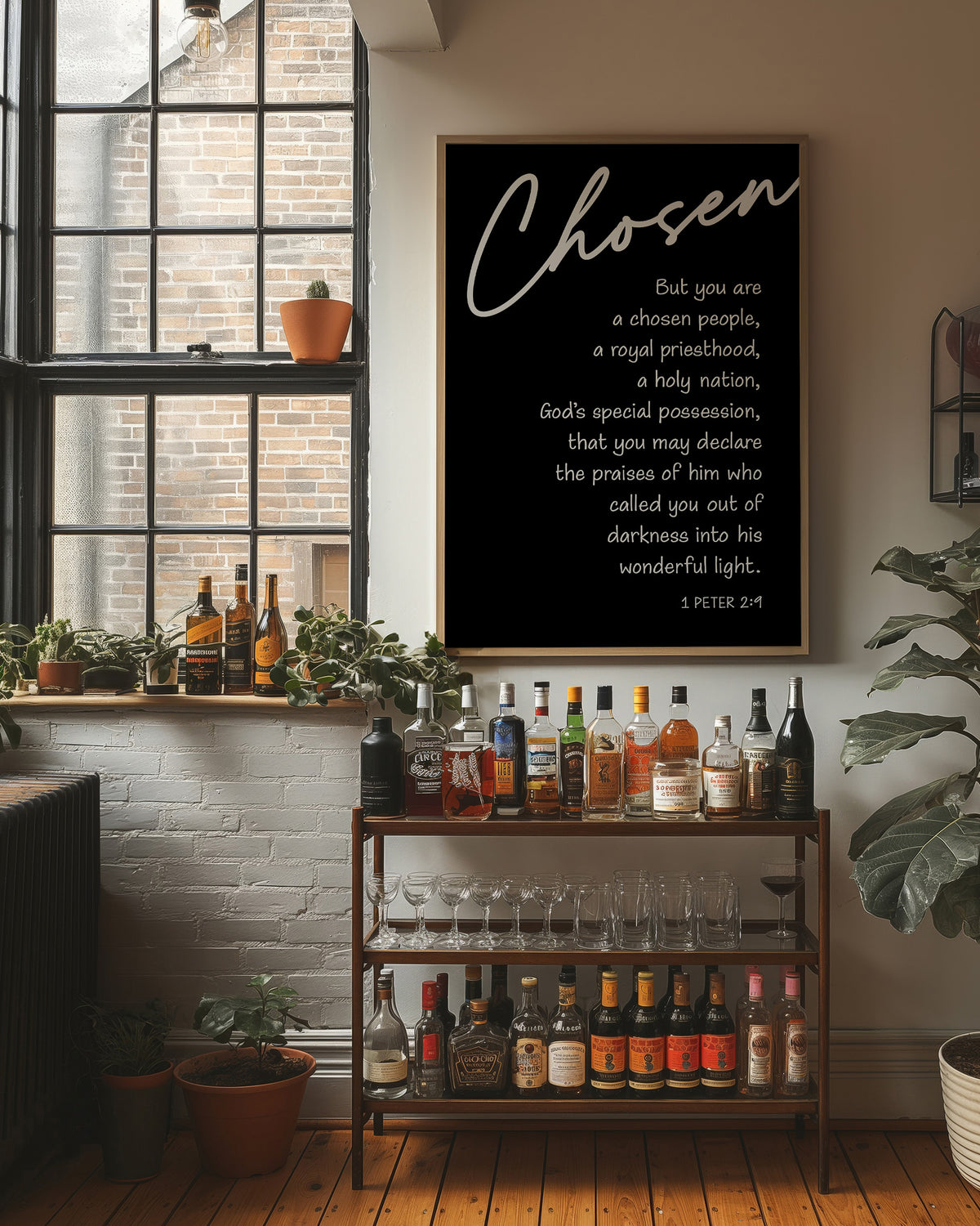 Chosen: 1 Peter 2:9 Scripture Art