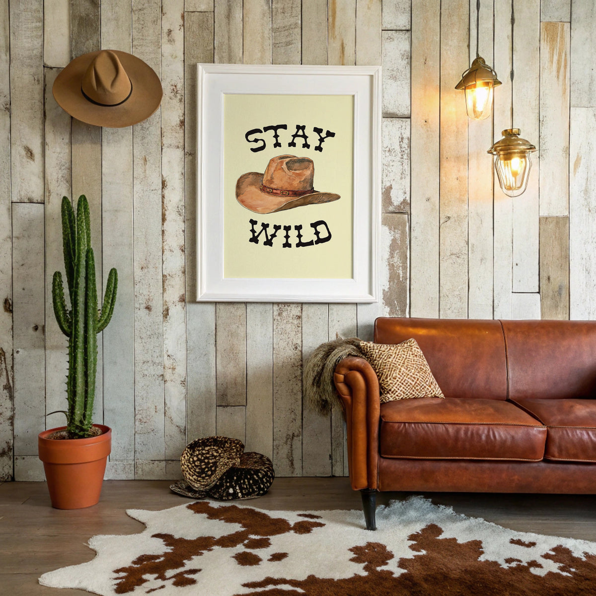 Stay Wild Cowboy Hat