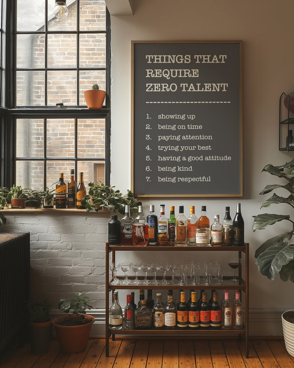 Things That Require Zero Talent, Gray Serif