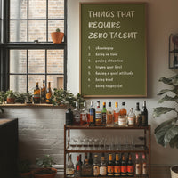 Things That Require Zero Talent, Olive Marker