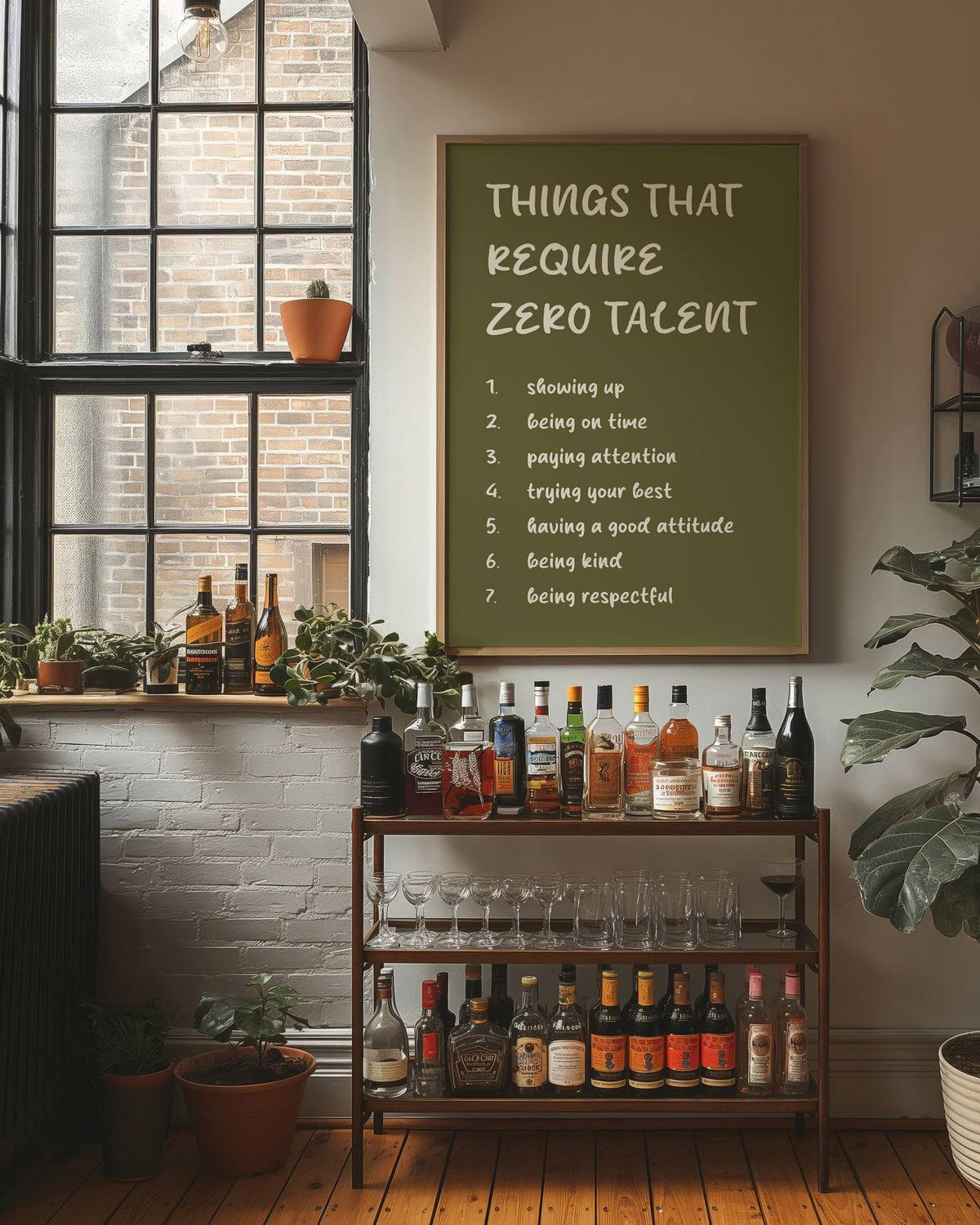 Things That Require Zero Talent, Olive Marker