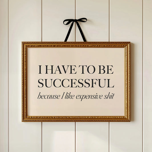 I Have to Be Successful (Serif)