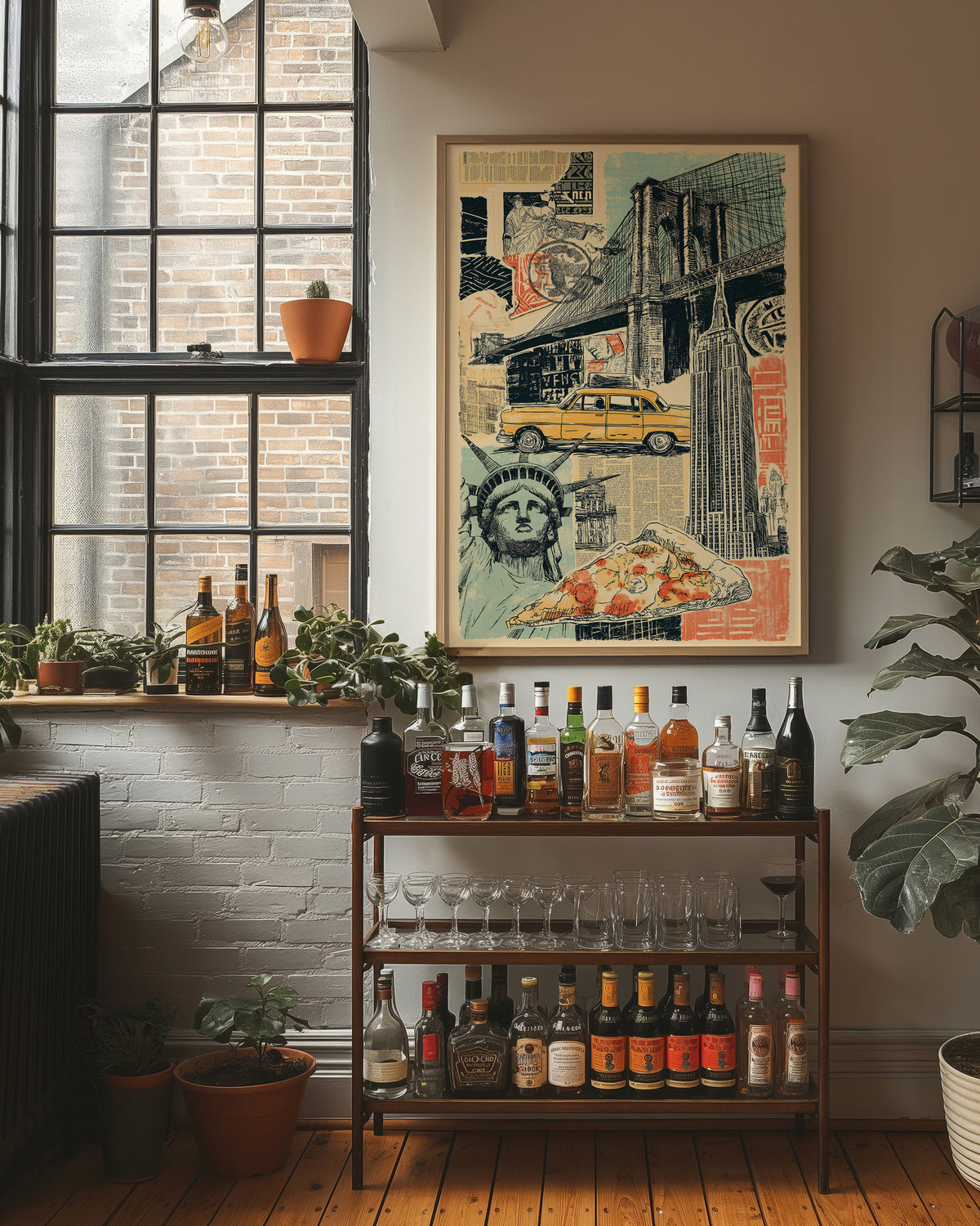 New York City: Screen Print Collage
