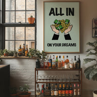 All In on Your Dreams Cash Art