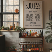 Success: Price of Entry Typography