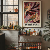 Two Turtle Doves in Pine