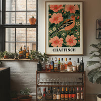 Chaffinch Among Wild Roses