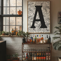 Botanical Letter A Monogram