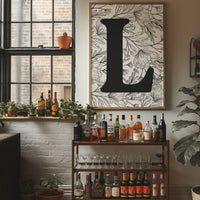 Botanical Letter L Monogram