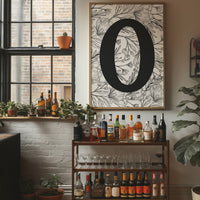 Botanical Letter O Monogram