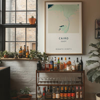 Cairo City Map Print