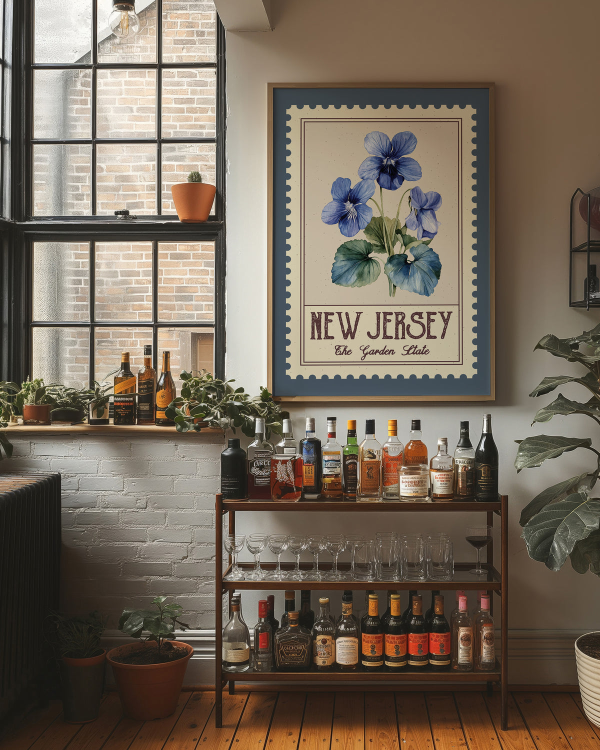 Violets Keep the Garden State Honest