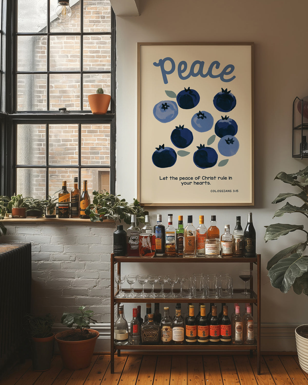 Blueberry Calm and Carry On